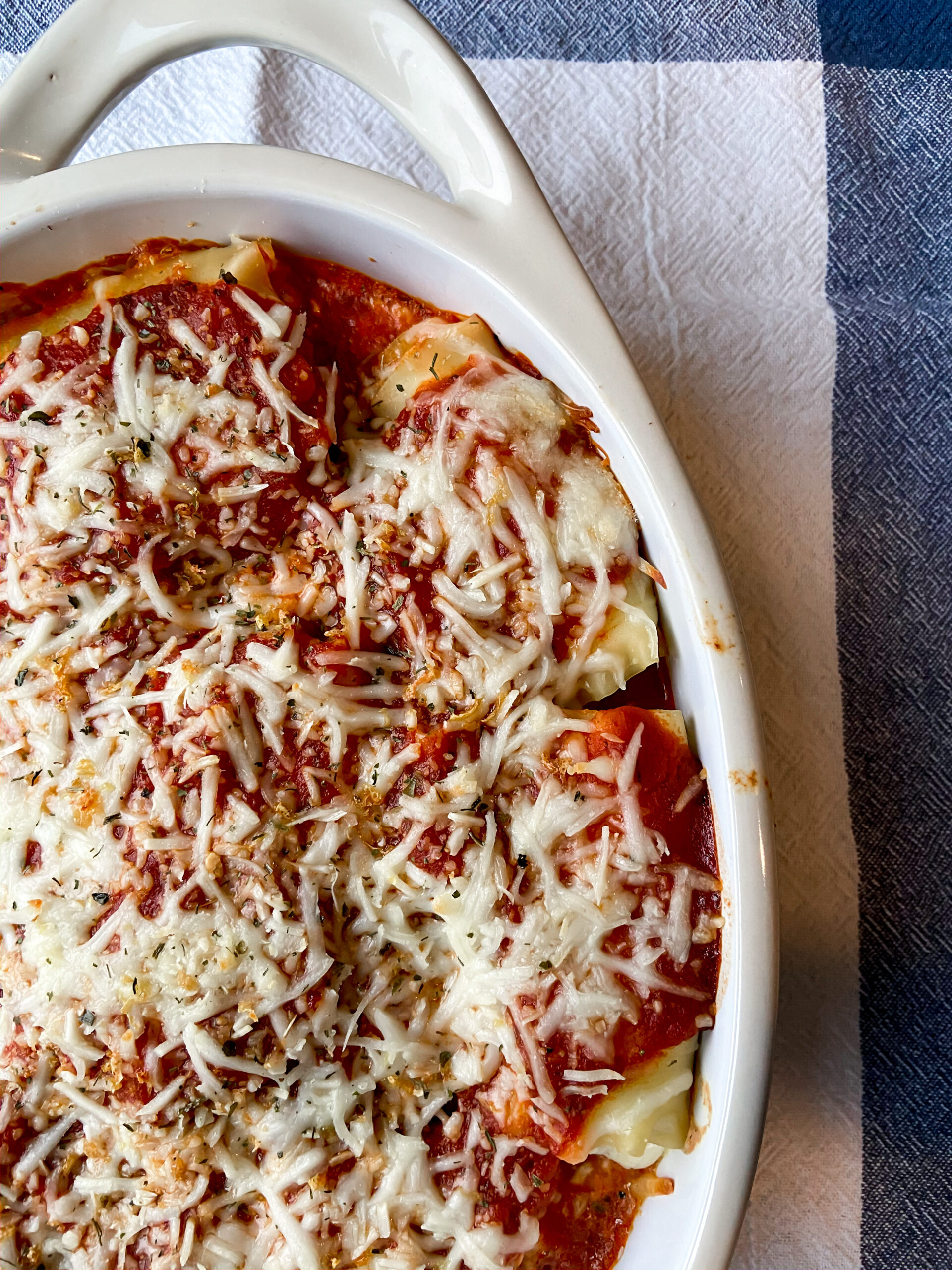 Creamy Spinach Lasagna Rollups - Rachel Tritsch