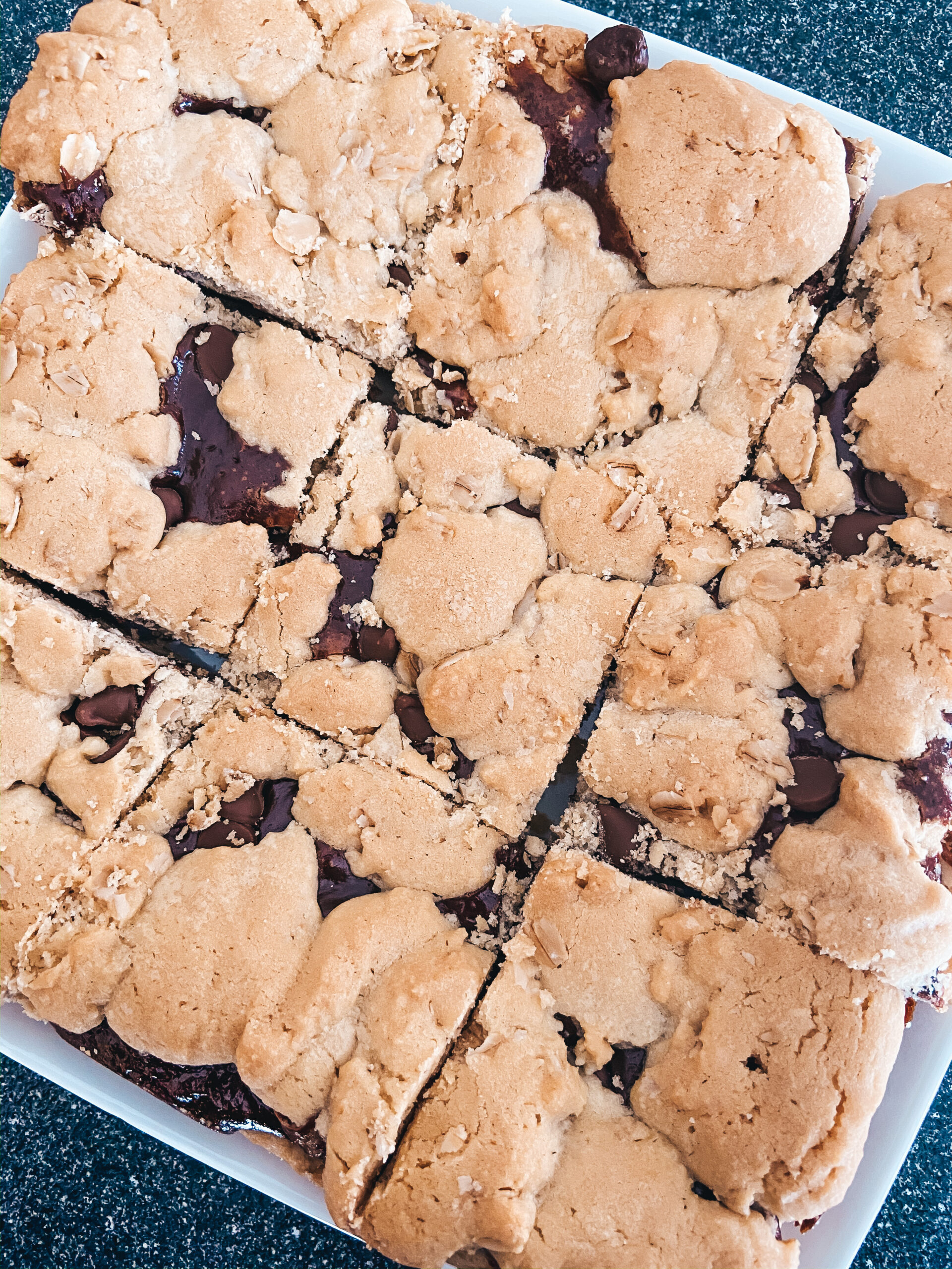 Chocolate Crumble Bars - Rachel Tritsch