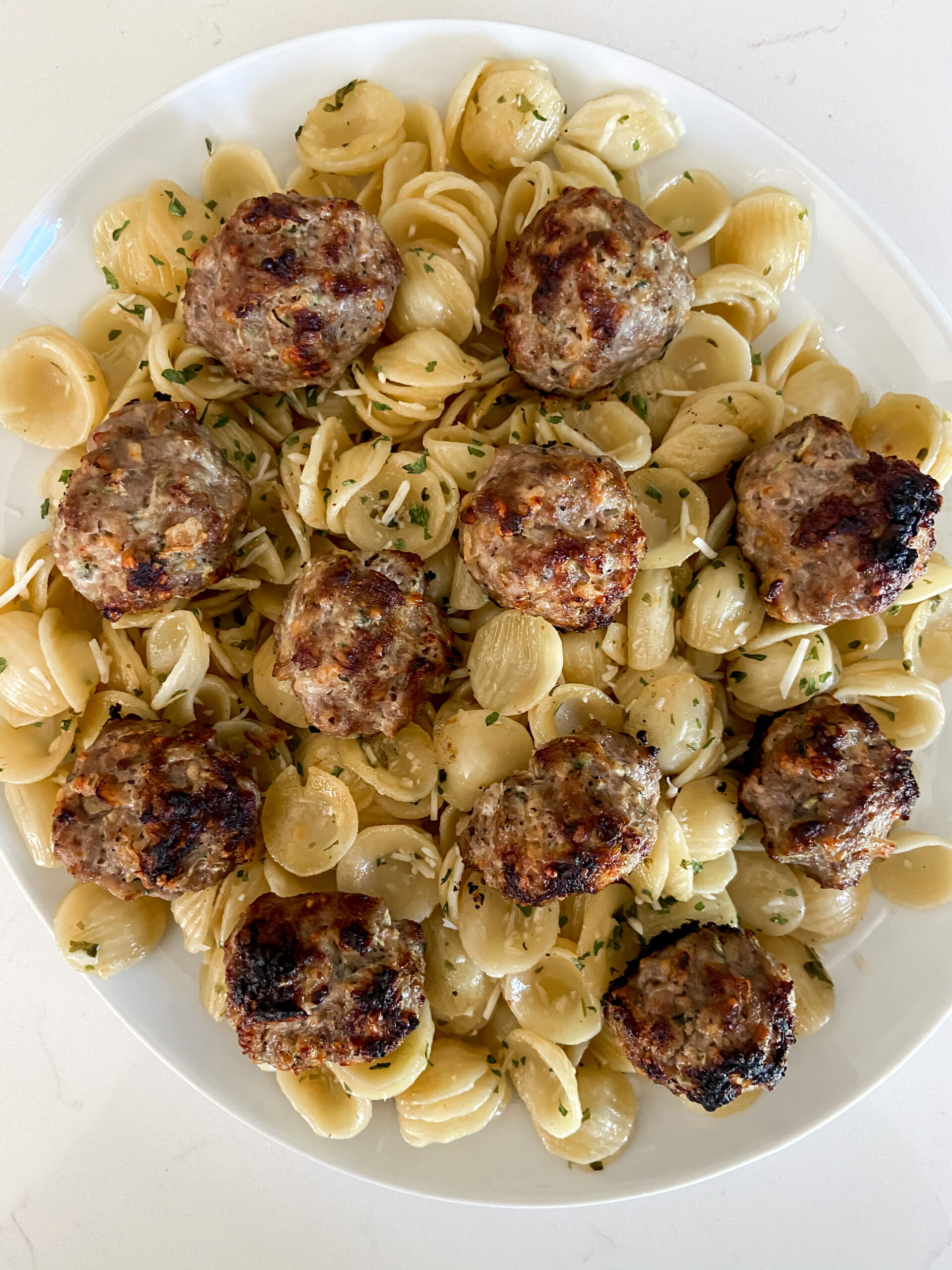 Pork and Zucchini Meatballs - Rachel Tritsch