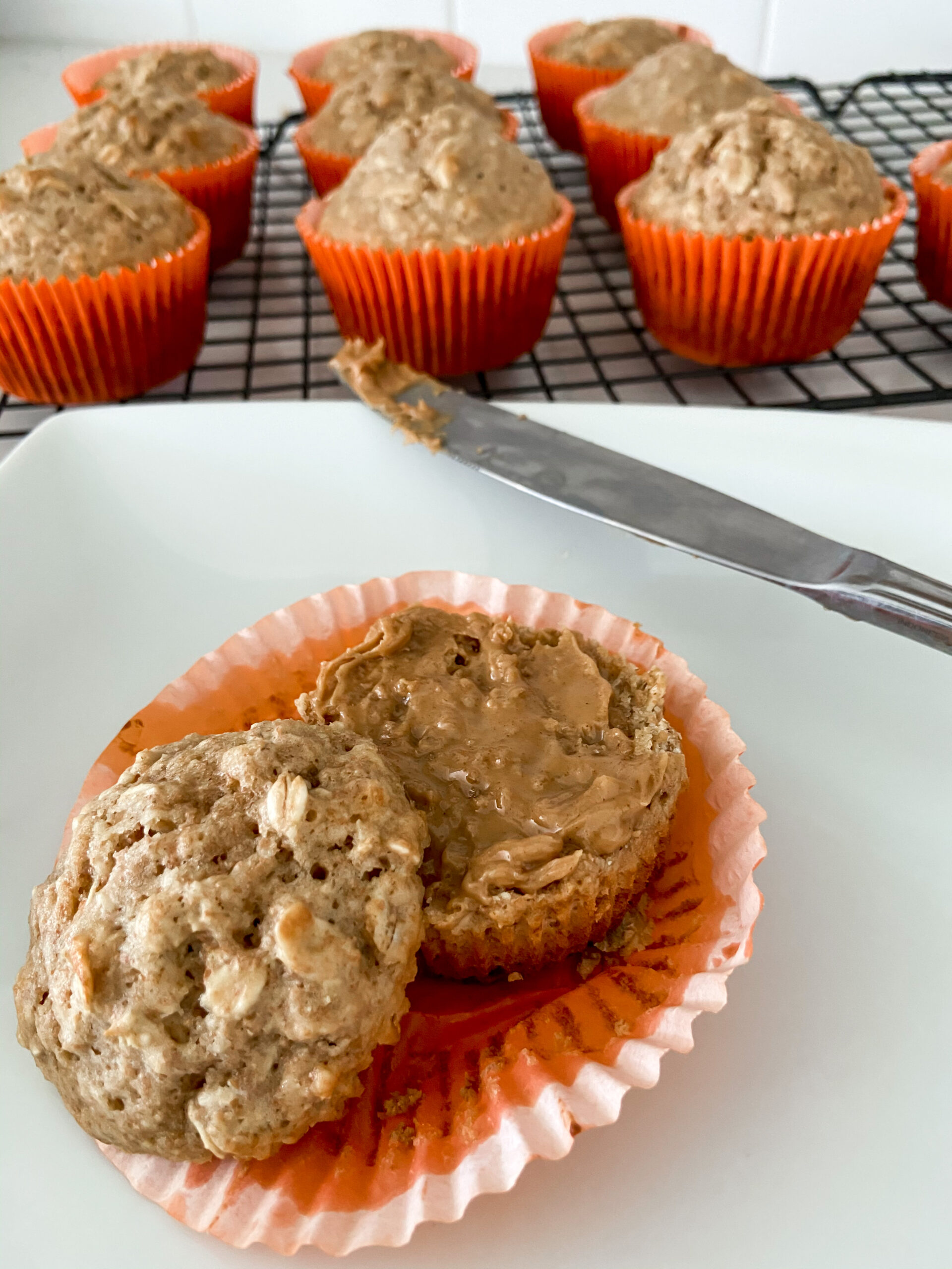 Brown Sugar Oat Muffins - Rachel Tritsch