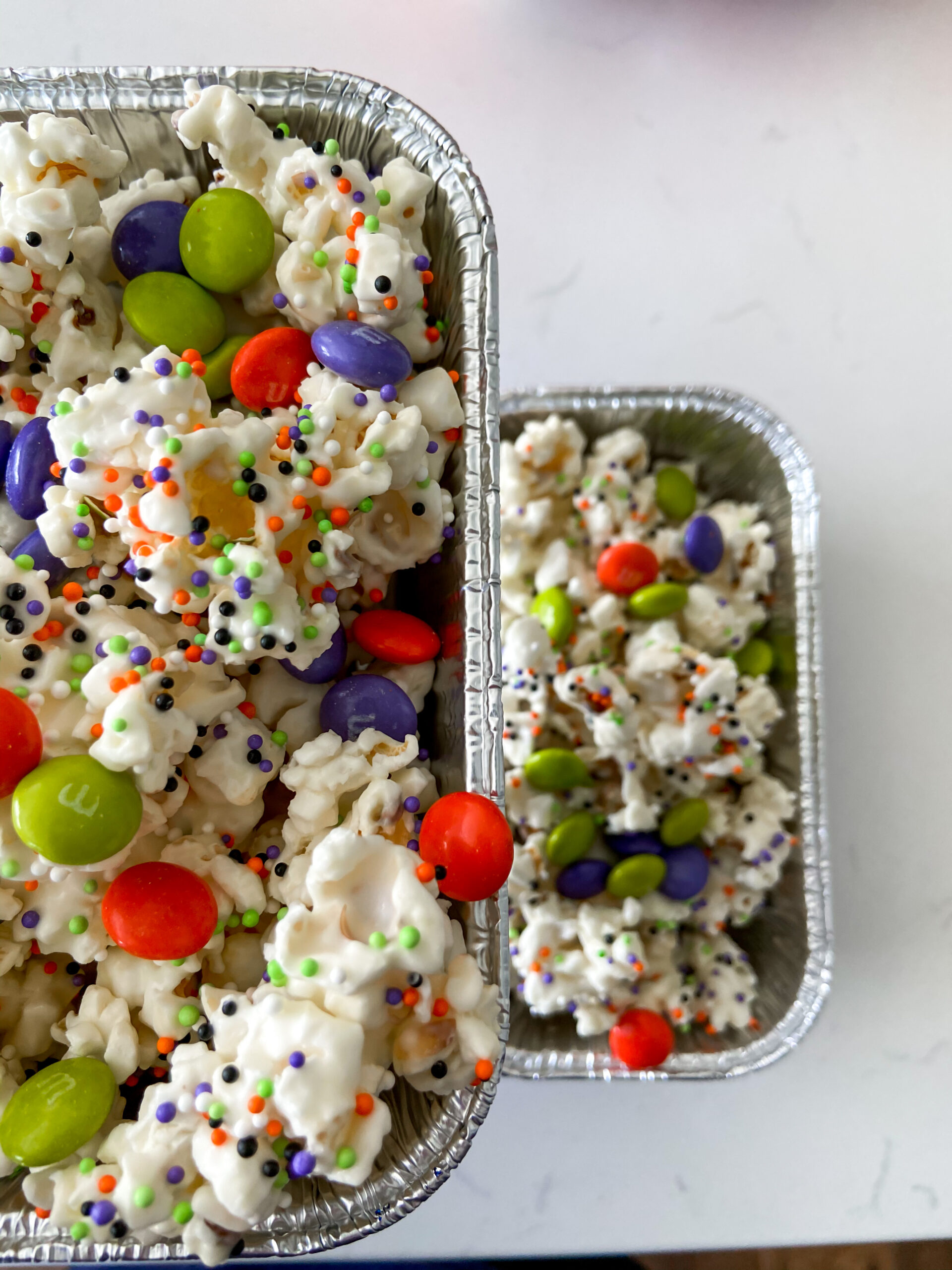 Halloween popcorn mix