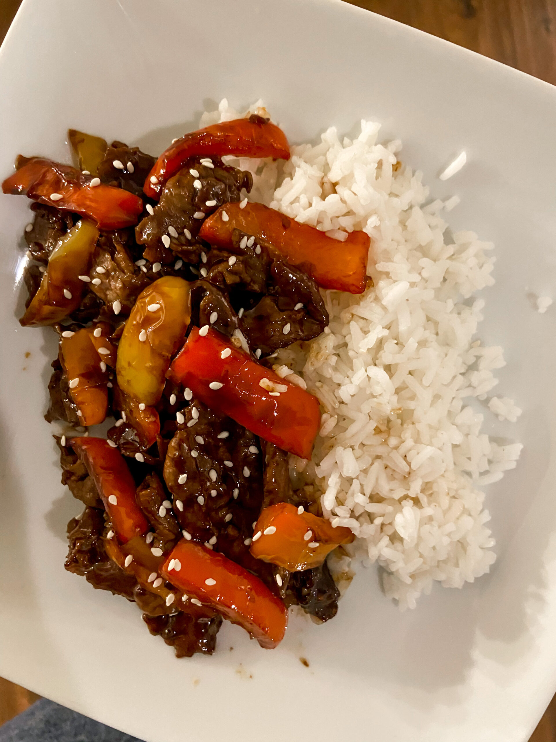 Shaved Steak Fajitas - Rachel Tritsch