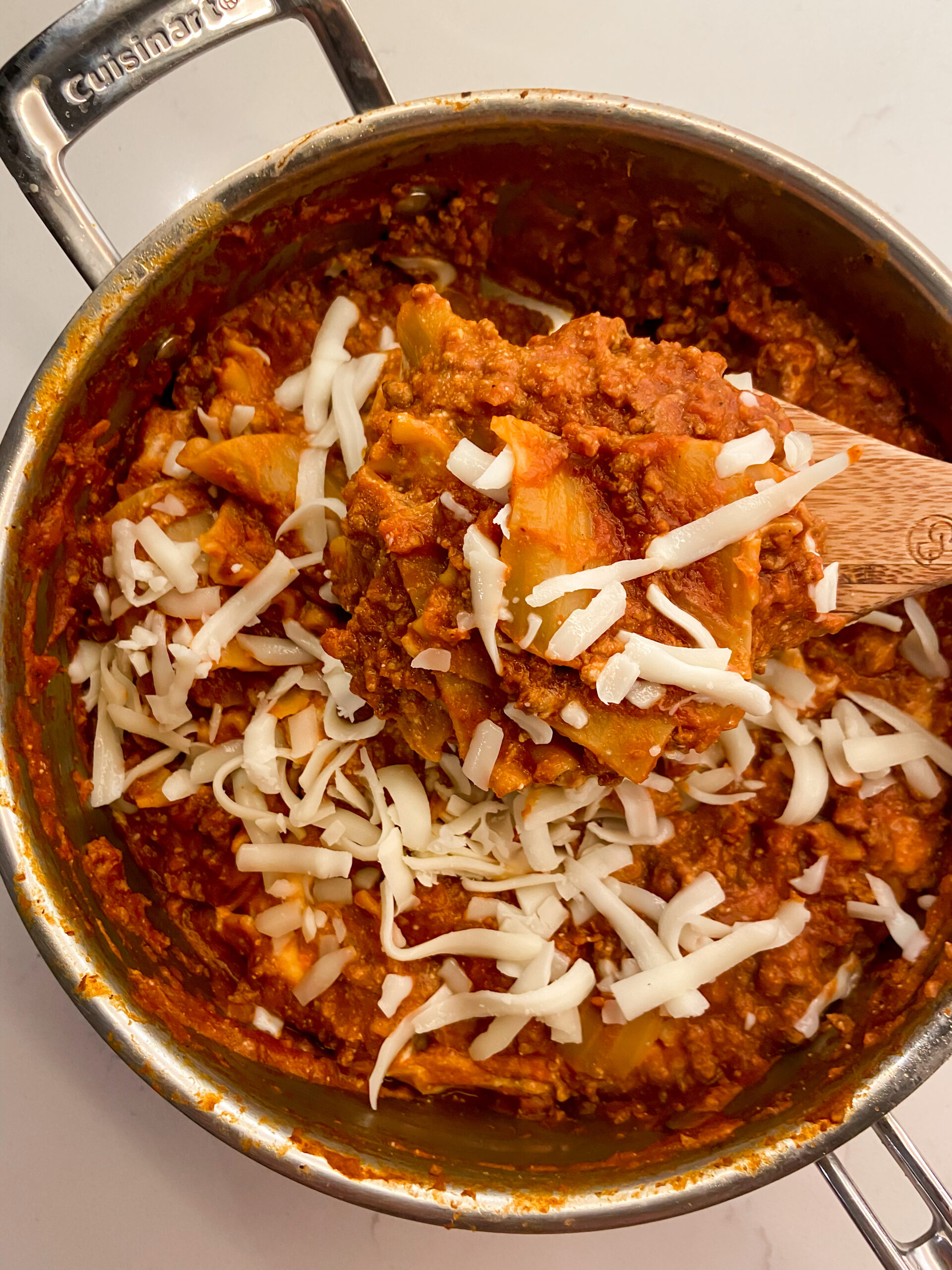 Easy Skillet Lasagna - Rachel Tritsch