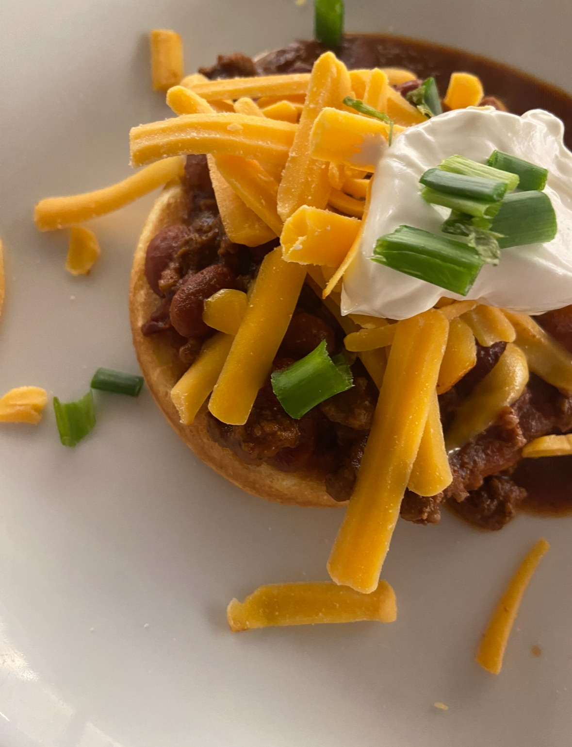 Chili Cornbread Stacks - Rachel Tritsch