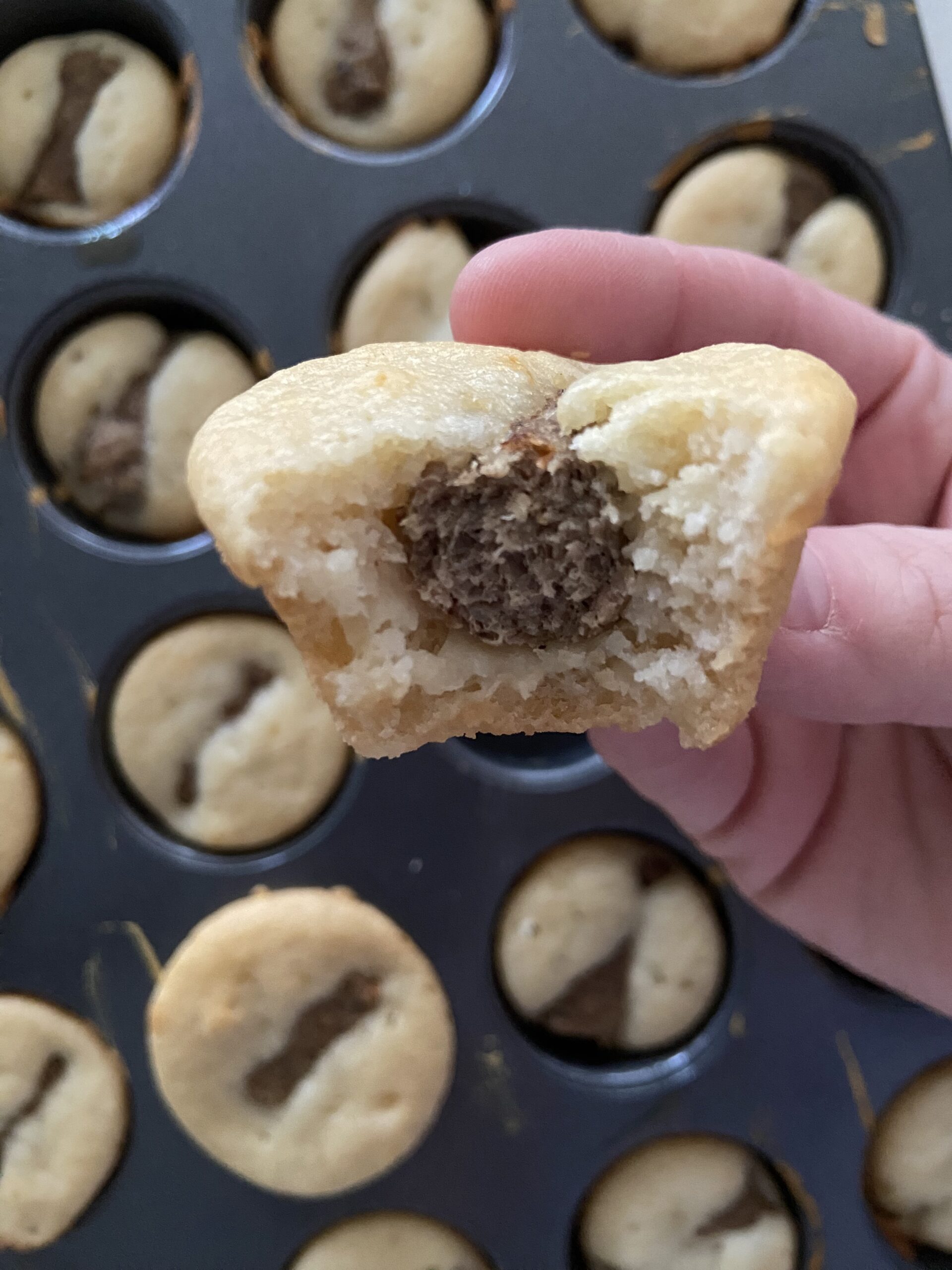 Sausage Pancake Bites - Rachel Tritsch