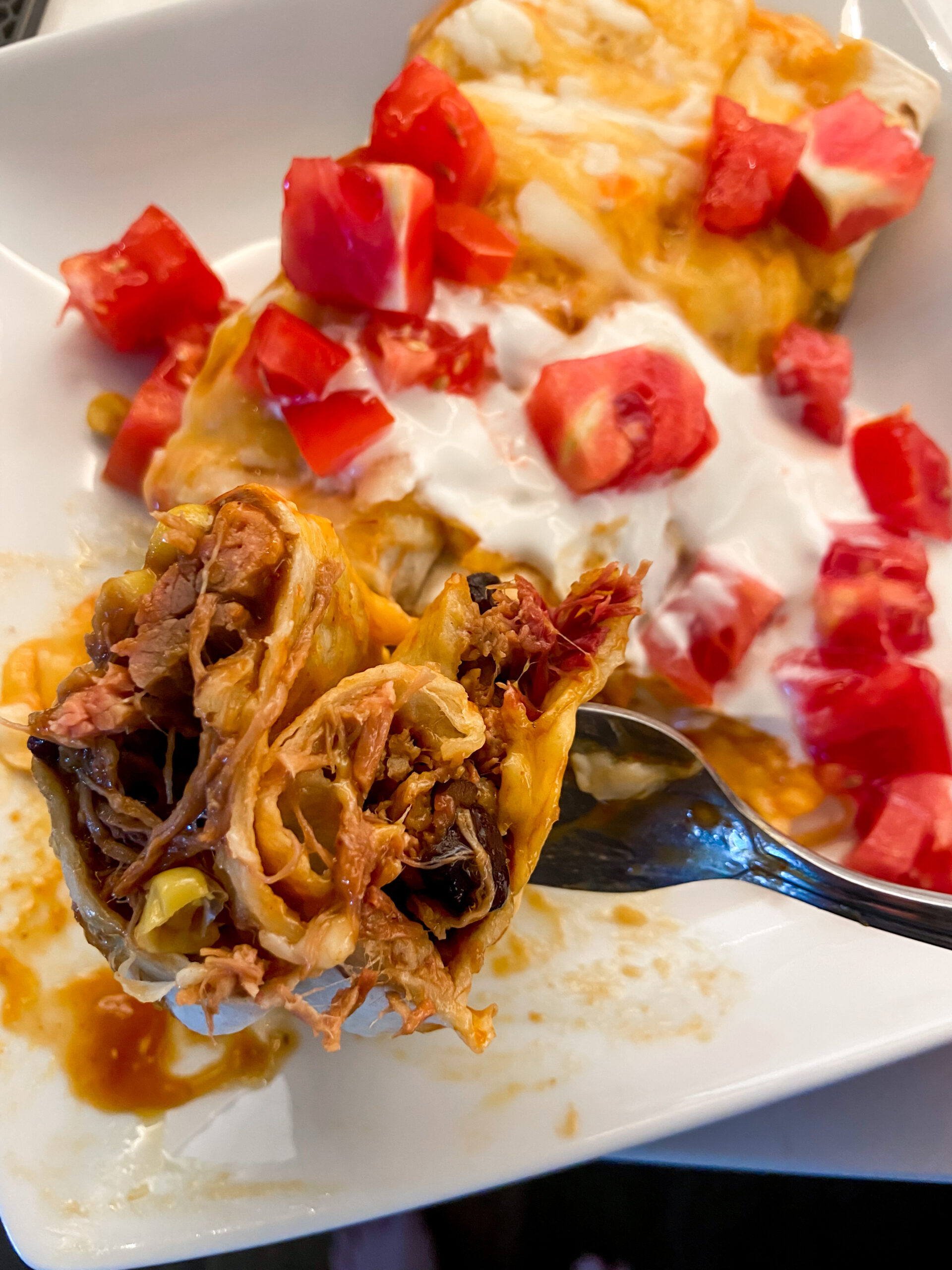 Tex Mex Enchiladas - Rachel Tritsch