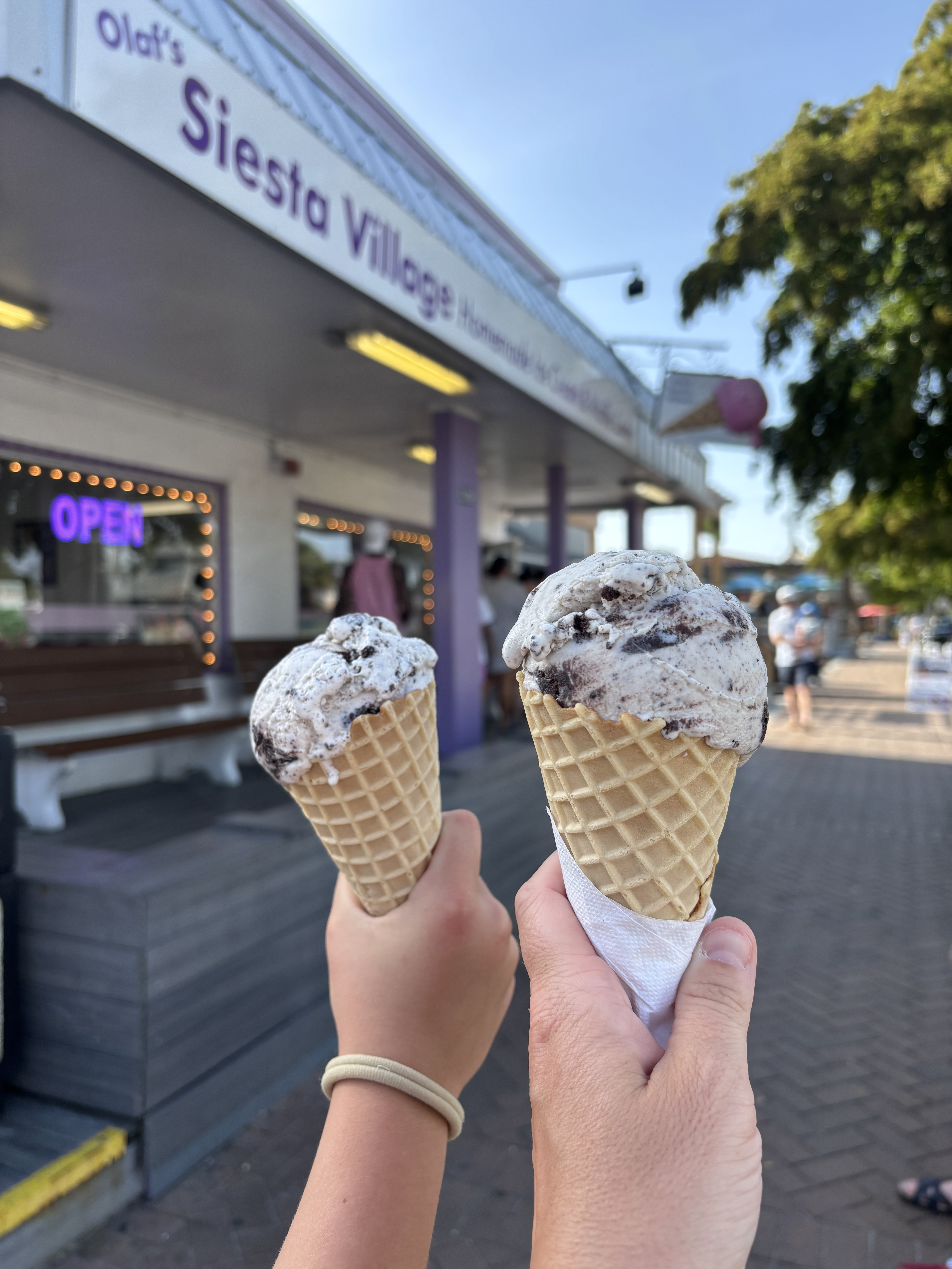 olaf's ice cream