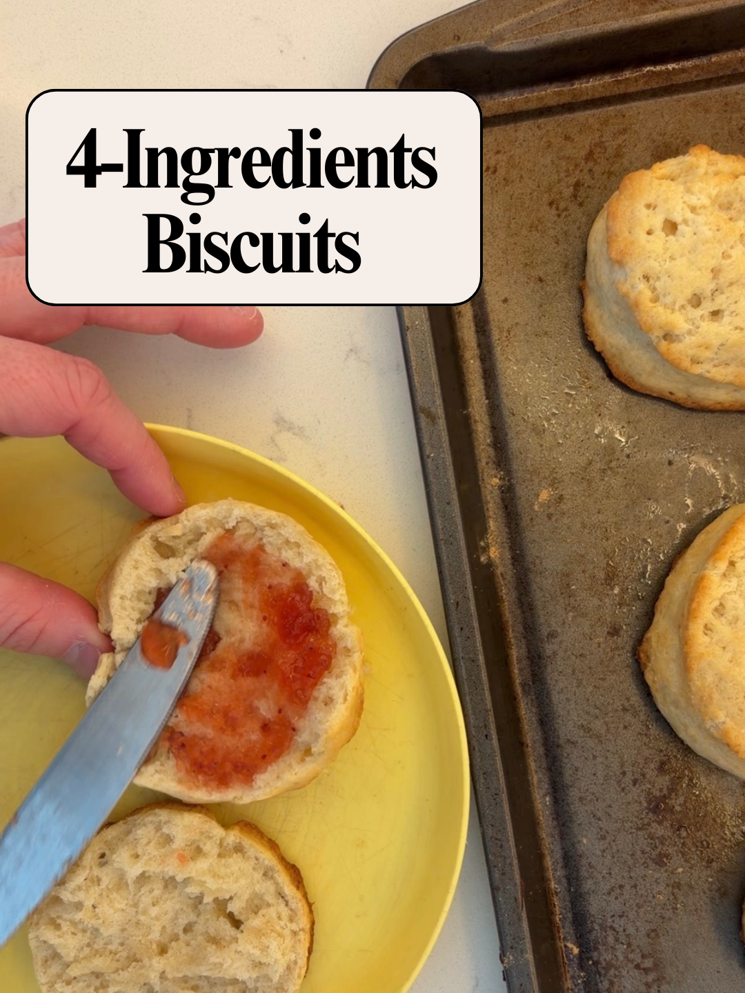 4 ingredient biscuits