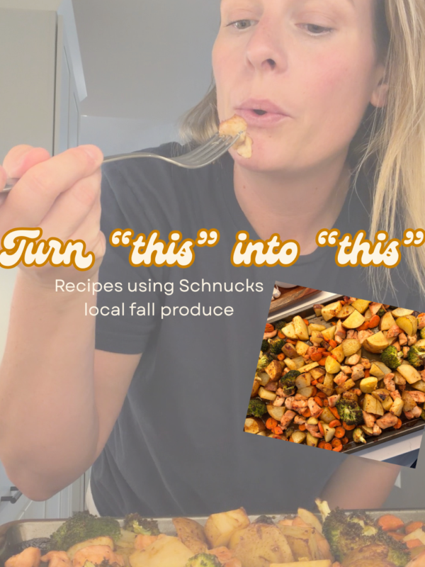 Recipes using fall produce